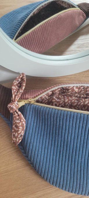 Sac banane velours  - Copie