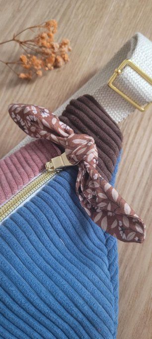 Sac banane velours  - Copie