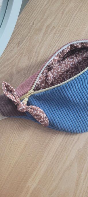 Sac banane velours  - Copie